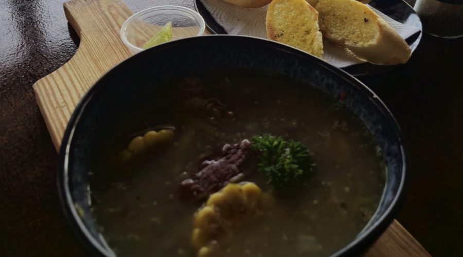 Soup of the day, served with bread